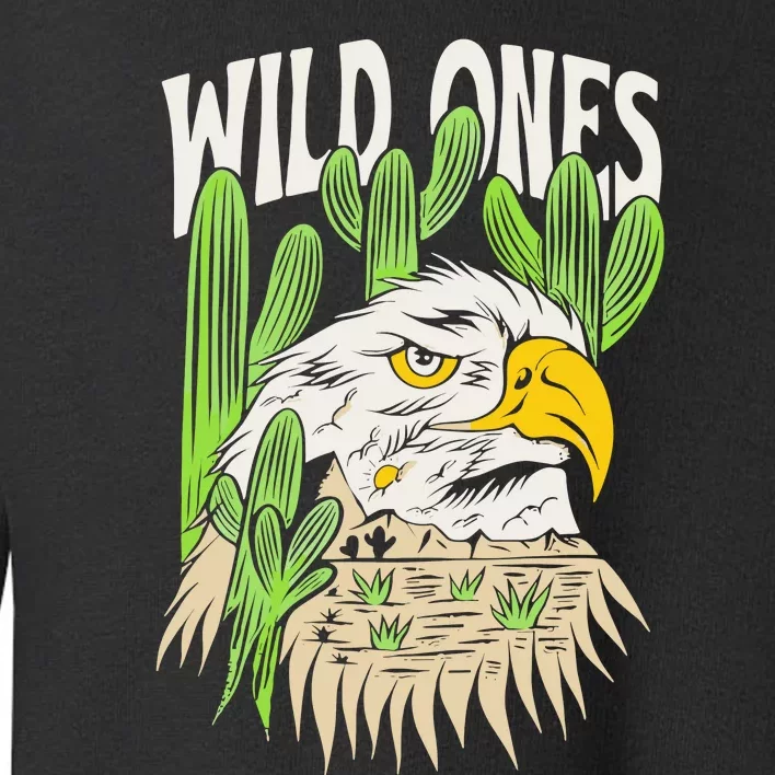 Wild Ones Eagle Toddler Sweatshirt