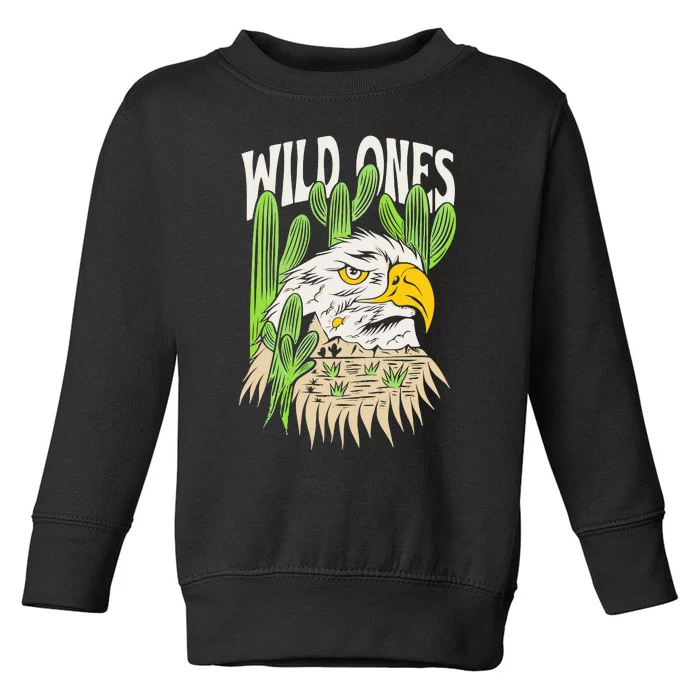 Wild Ones Eagle Toddler Sweatshirt