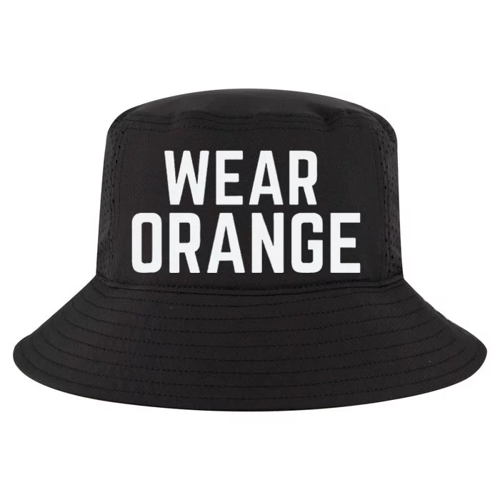 Wear Orange End Gun Violence Awareness Protect Our Children Cool Comfort Performance Bucket Hat