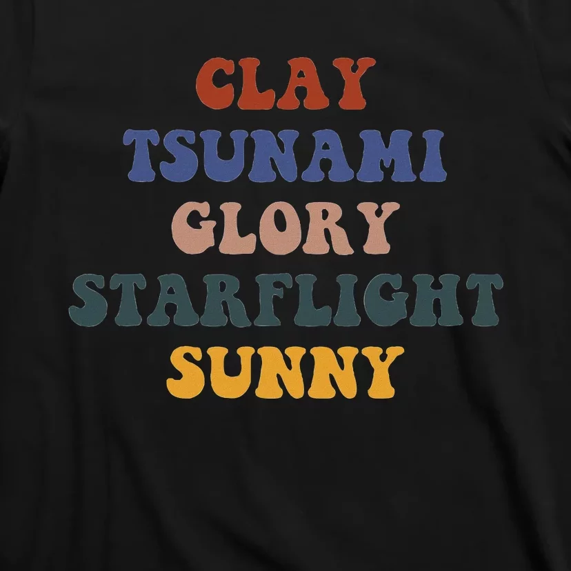 Wings Of Fire Clay Tsunami Glory Starflight Sunny Dragon T-Shirt