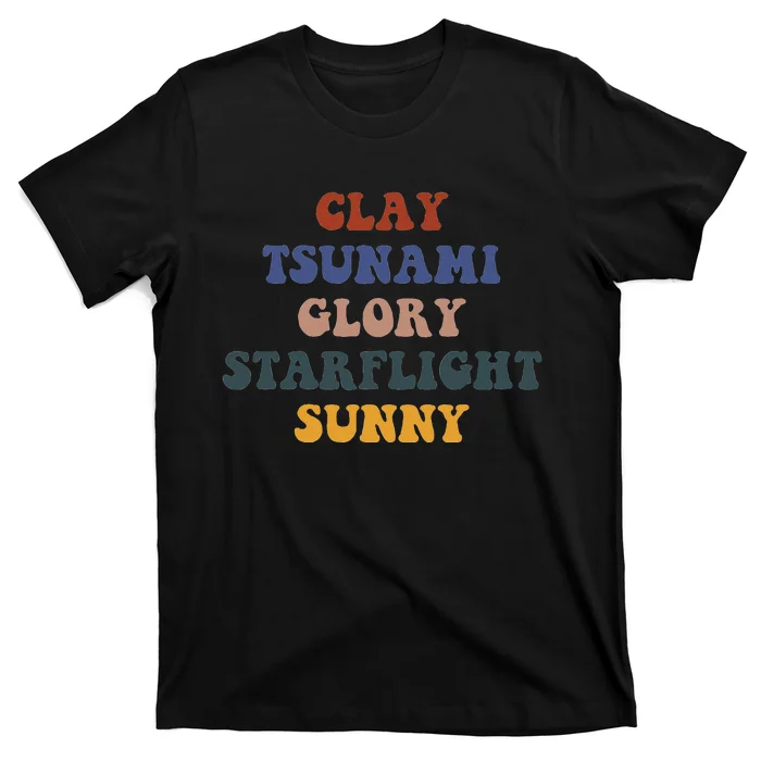 Wings Of Fire Clay Tsunami Glory Starflight Sunny Dragon T-Shirt