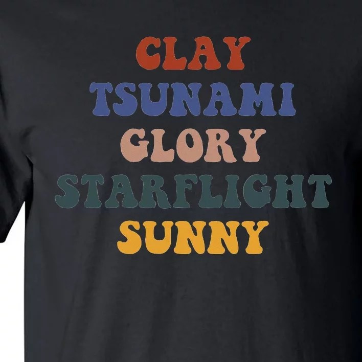 Wings Of Fire Clay Tsunami Glory Starflight Sunny Dragon Tall T-Shirt