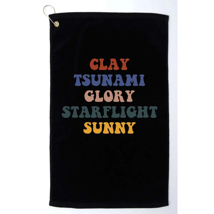 Wings Of Fire Clay Tsunami Glory Starflight Sunny Dragon Platinum Collection Golf Towel