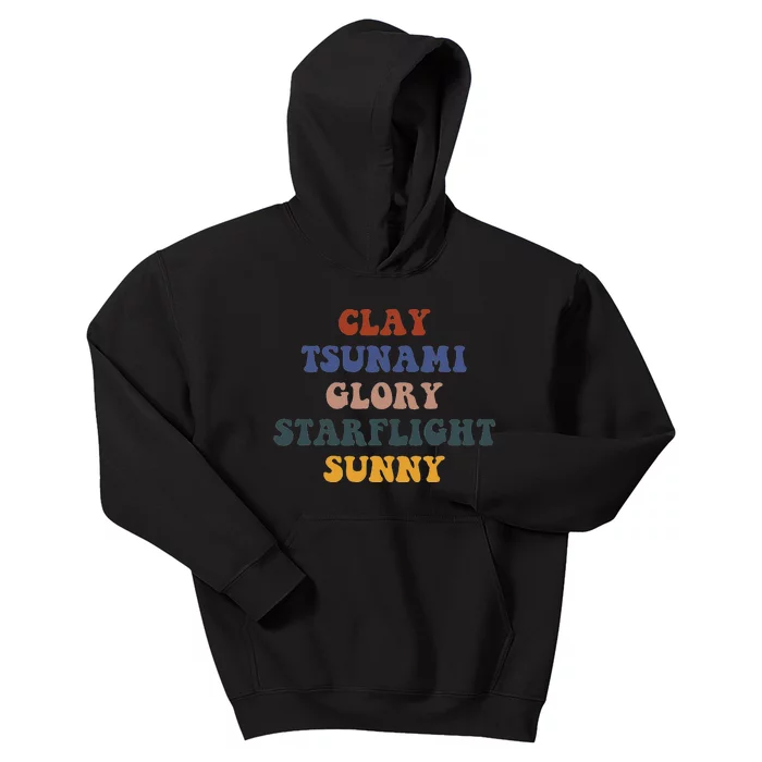 Wings Of Fire Clay Tsunami Glory Starflight Sunny Dragon Kids Hoodie