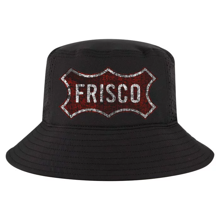 Worn Out Frisco Texas Cool Comfort Performance Bucket Hat