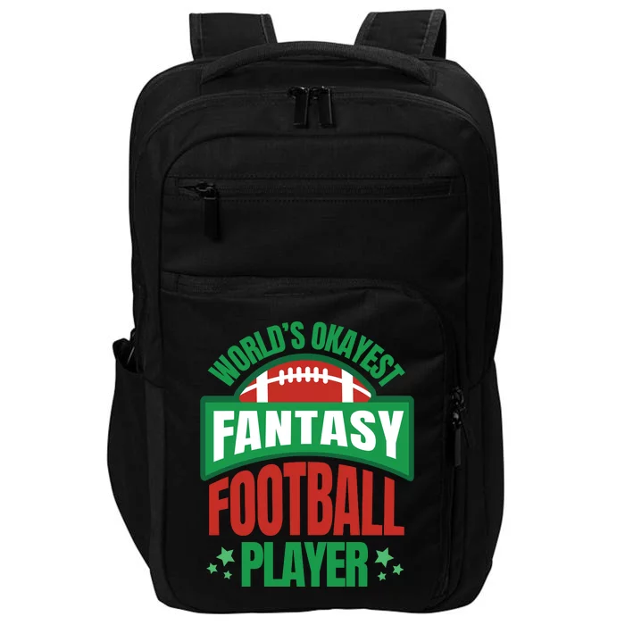 World's Okayest Fantasy Football Player Impact Tech Backpack