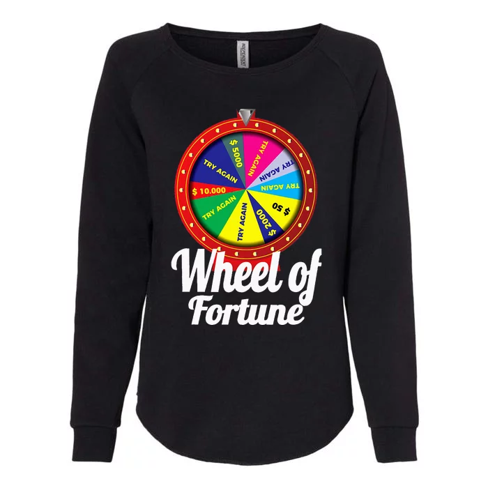 Wheel of Fortune Birthday Present Womens California Wash Sweatshirt