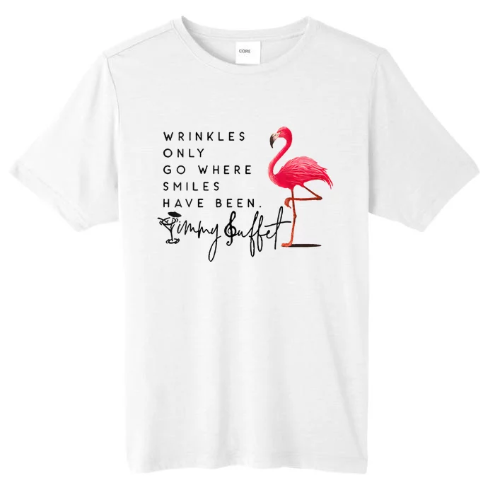 Wrinkles Only Go Where Smiles Have Been ChromaSoft Performance T-Shirt