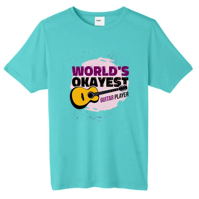 World's Okayest Guitar Player ChromaSoft Performance T-Shirt