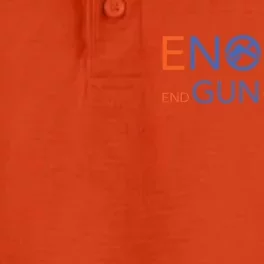 Wear Orange Gun Violence Awareness Enough End Gun Violence Dry Zone Grid Performance Polo