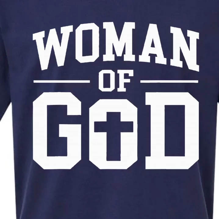 Woman Of God Sueded Cloud Jersey T-Shirt