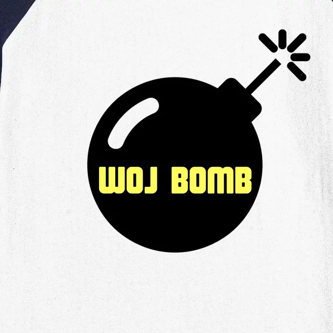 Woj Bomb Baseball Sleeve Shirt