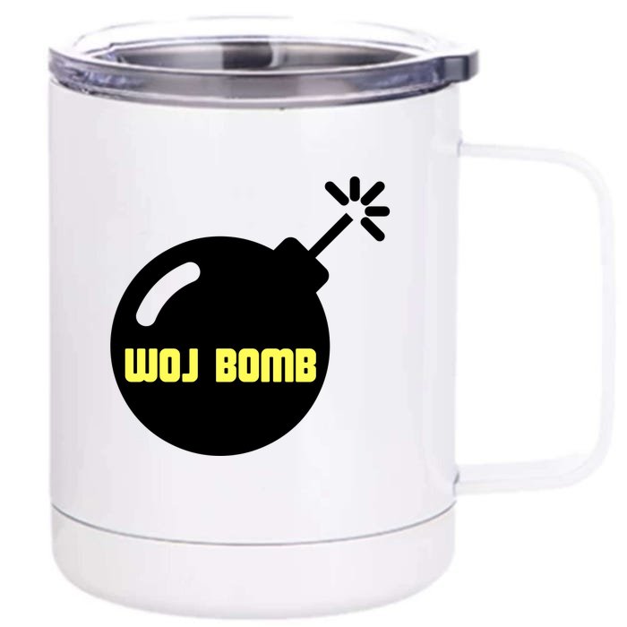 Woj Bomb Front & Back 12oz Stainless Steel Tumbler Cup