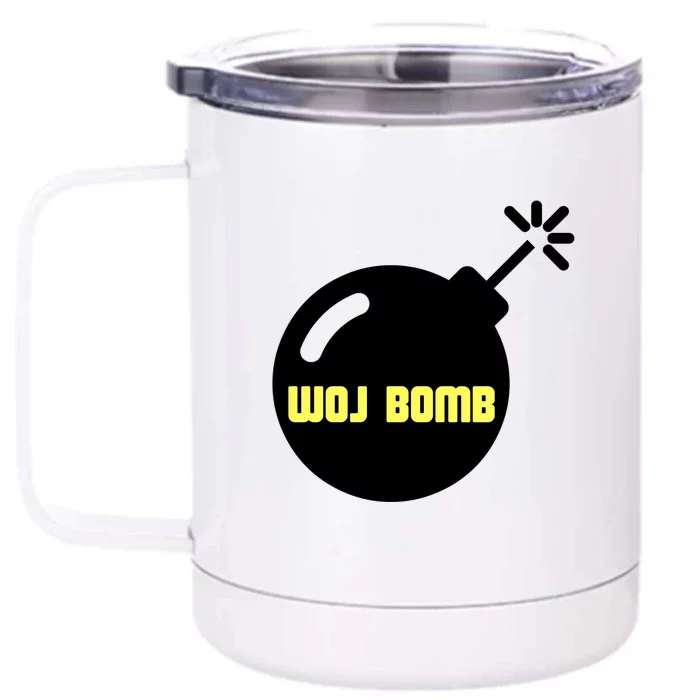 Woj Bomb Front & Back 12oz Stainless Steel Tumbler Cup