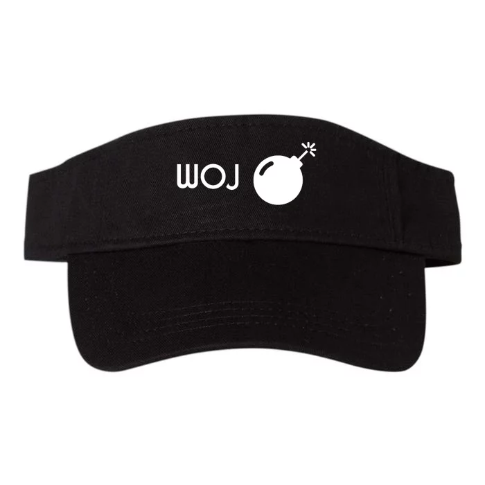 Woj Bomb Incoming Valucap Bio-Washed Visor