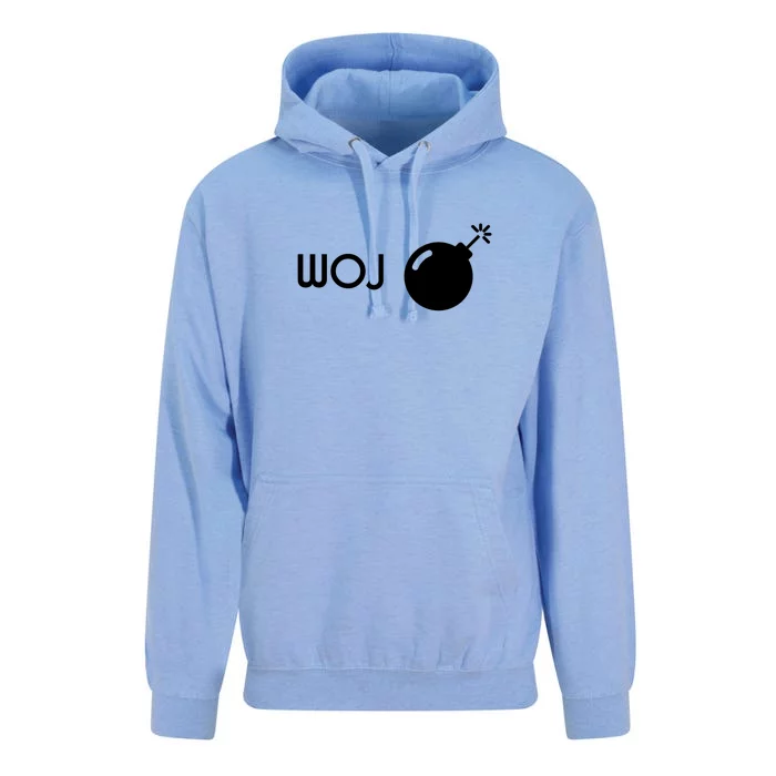 Woj Bomb Incoming Unisex Surf Hoodie