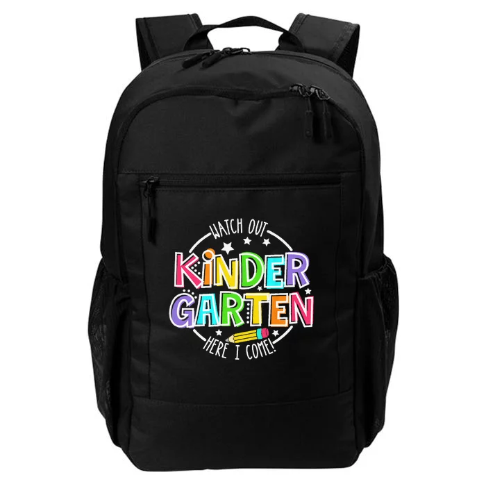 Watch Out Kindergarten Funny Back To School Daily Commute Backpack