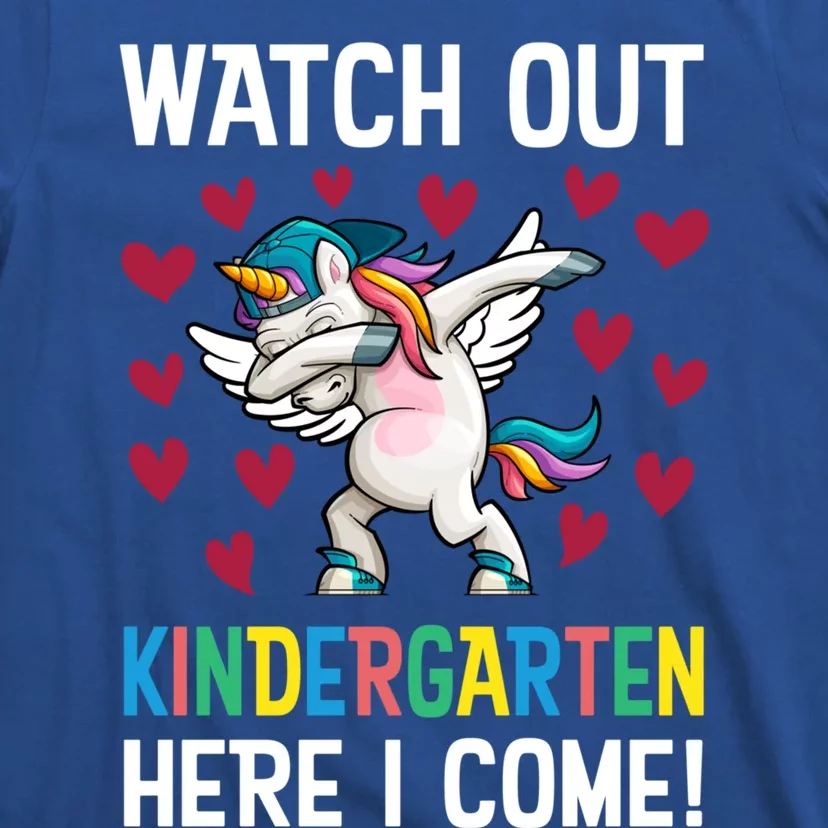 Watch Out Kindergarten Here I Come PreKindergaten Gift T-Shirt