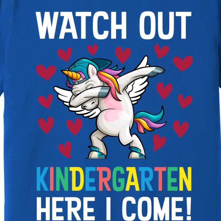 Watch Out Kindergarten Here I Come PreKindergaten Gift Premium T-Shirt