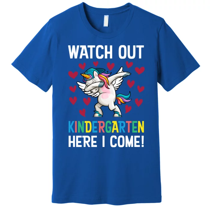 Watch Out Kindergarten Here I Come PreKindergaten Gift Premium T-Shirt