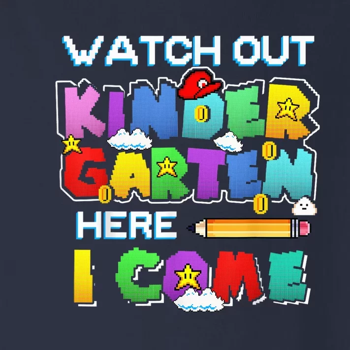 Watch Out Kindergarten Here I Come Back To School Outfits Toddler Long Sleeve Shirt