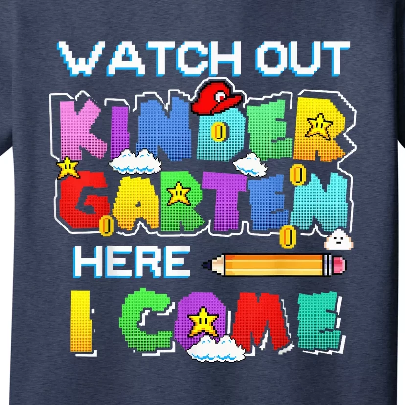 Watch Out Kindergarten Here I Come Back To School Outfits T-Shirt