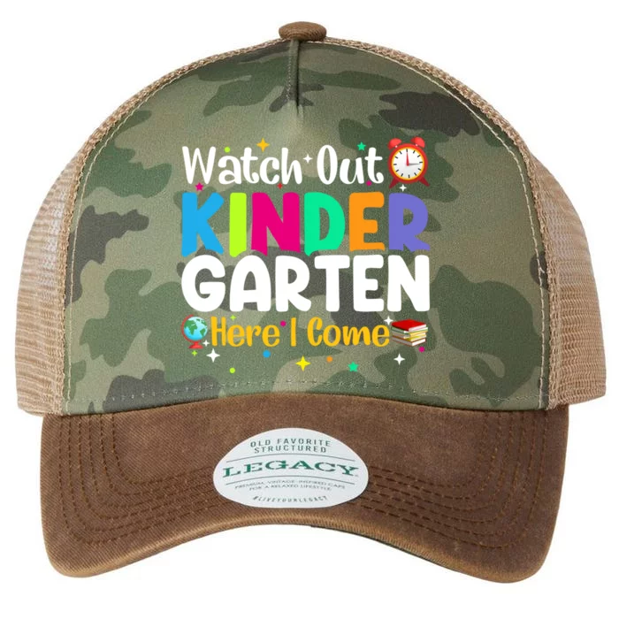 Watch Out Kindergarten Here I Come Kindergarten Gift Legacy Tie Dye Trucker Hat