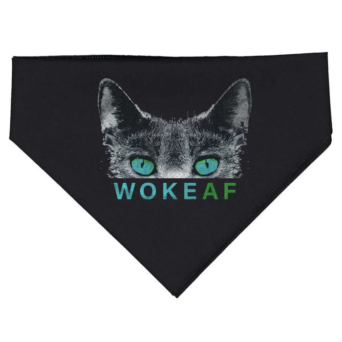 Woke AF USA-Made Doggie Bandana