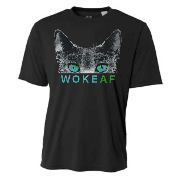 Woke AF Cooling Performance Crew T-Shirt