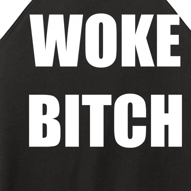 Woke Bitch Women’s Perfect Tri Rocker Tank