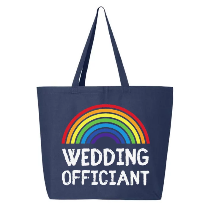 Wedding Officiant Lgbt Lesbian Gay Wedding Marriage Ceremony 25L Jumbo Tote