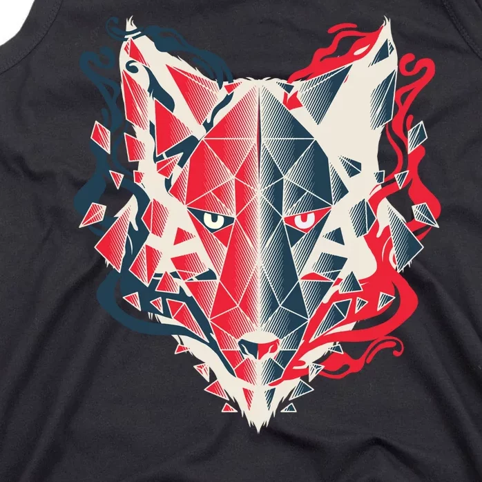 Wolf Head Polygonal Tank Top