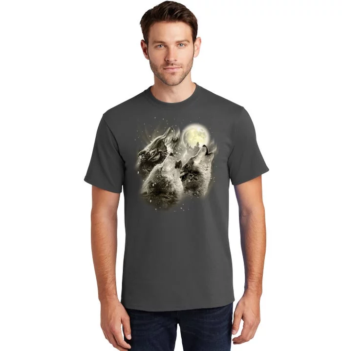 Wolf Howl Tall T-Shirt