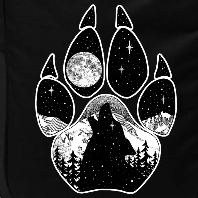 Wolf Paw Moon Howl Impact Tech Backpack