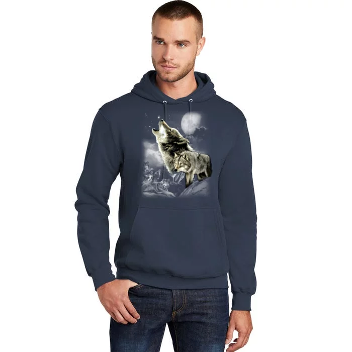 Wolf Wilderness Tall Hoodie