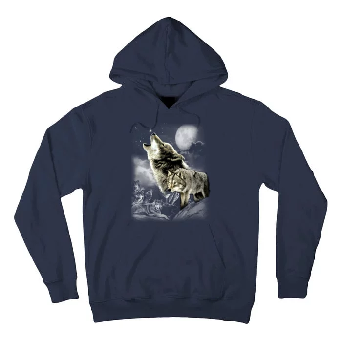 Wolf Wilderness Tall Hoodie