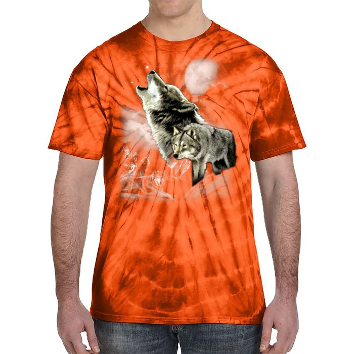 Wolf Wilderness Tie-Dye T-Shirt