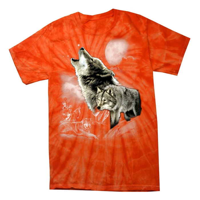 Wolf Wilderness Tie-Dye T-Shirt