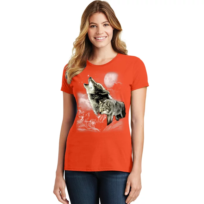 Wolf Wilderness Women's T-Shirt