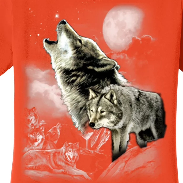 Wolf Wilderness Women's T-Shirt