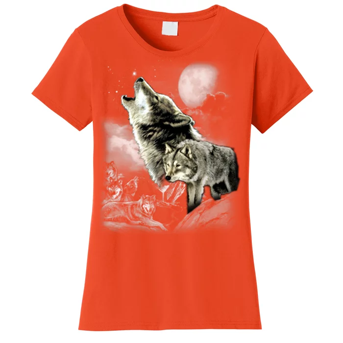 Wolf Wilderness Women's T-Shirt