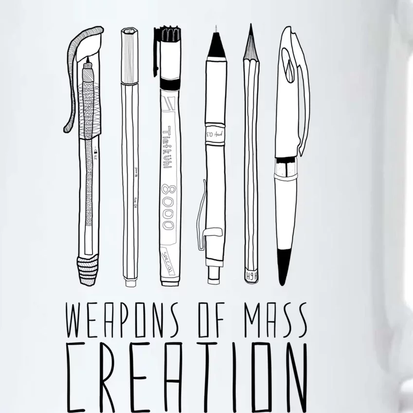 Weapons Of Mass Creation Black Color Changing Mug