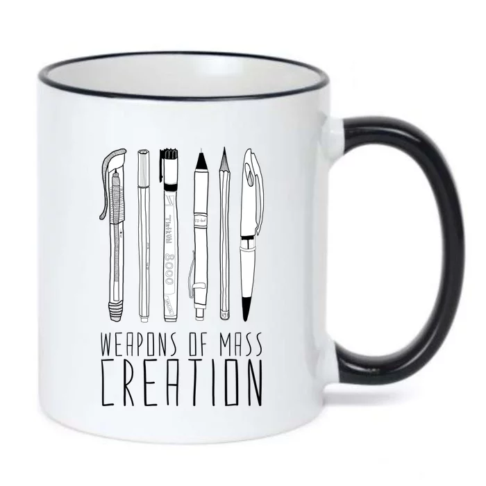 Weapons Of Mass Creation Black Color Changing Mug