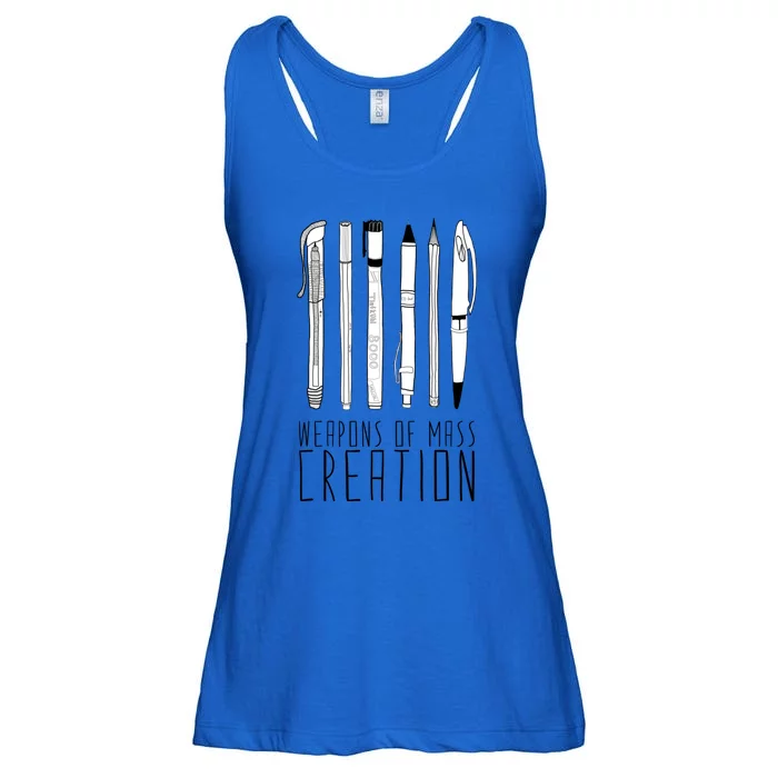 Weapons Of Mass Creation Ladies Essential Flowy Tank