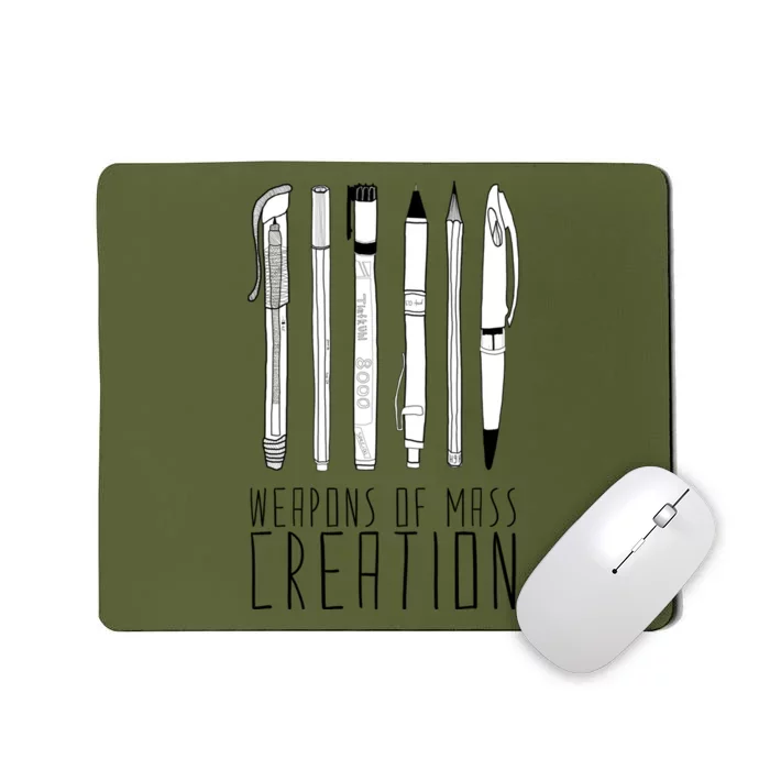 Weapons Of Mass Creation Mousepad