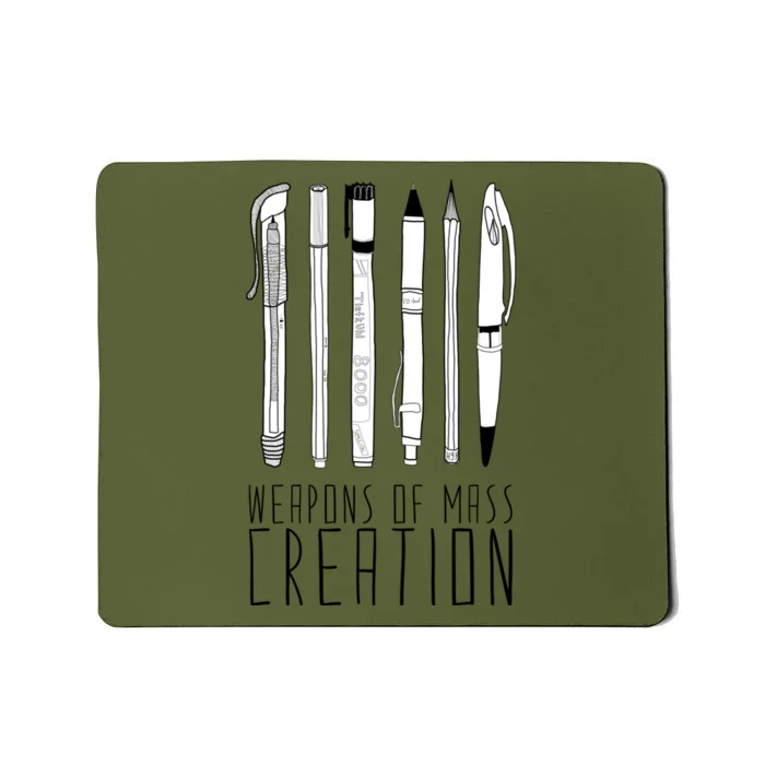 Weapons Of Mass Creation Mousepad