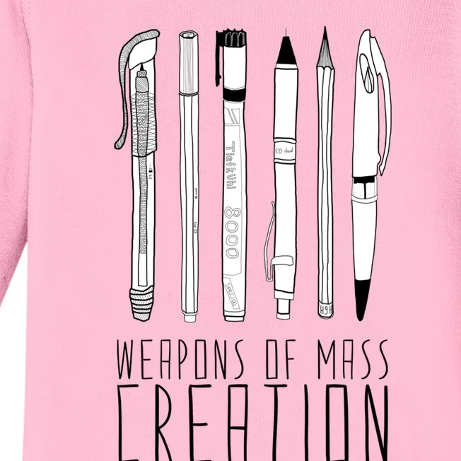 Weapons Of Mass Creation Baby Long Sleeve Bodysuit