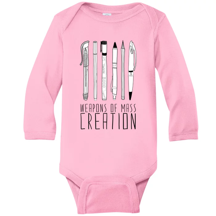 Weapons Of Mass Creation Baby Long Sleeve Bodysuit