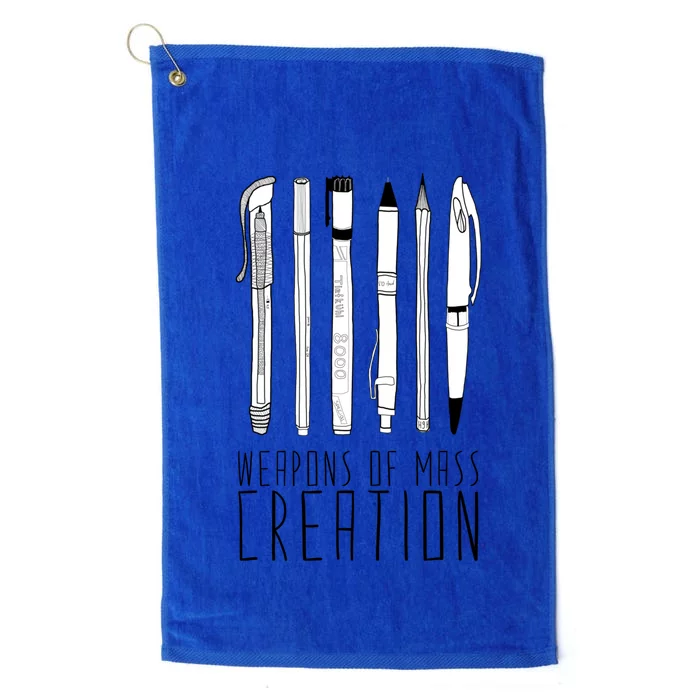 Weapons Of Mass Creation Platinum Collection Golf Towel