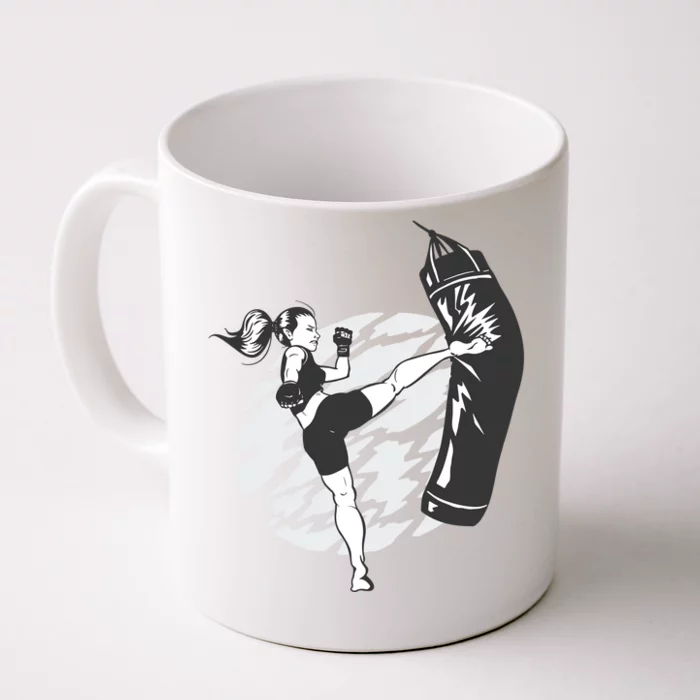 Muay Thai Boxing Gym Mug with Color Inside